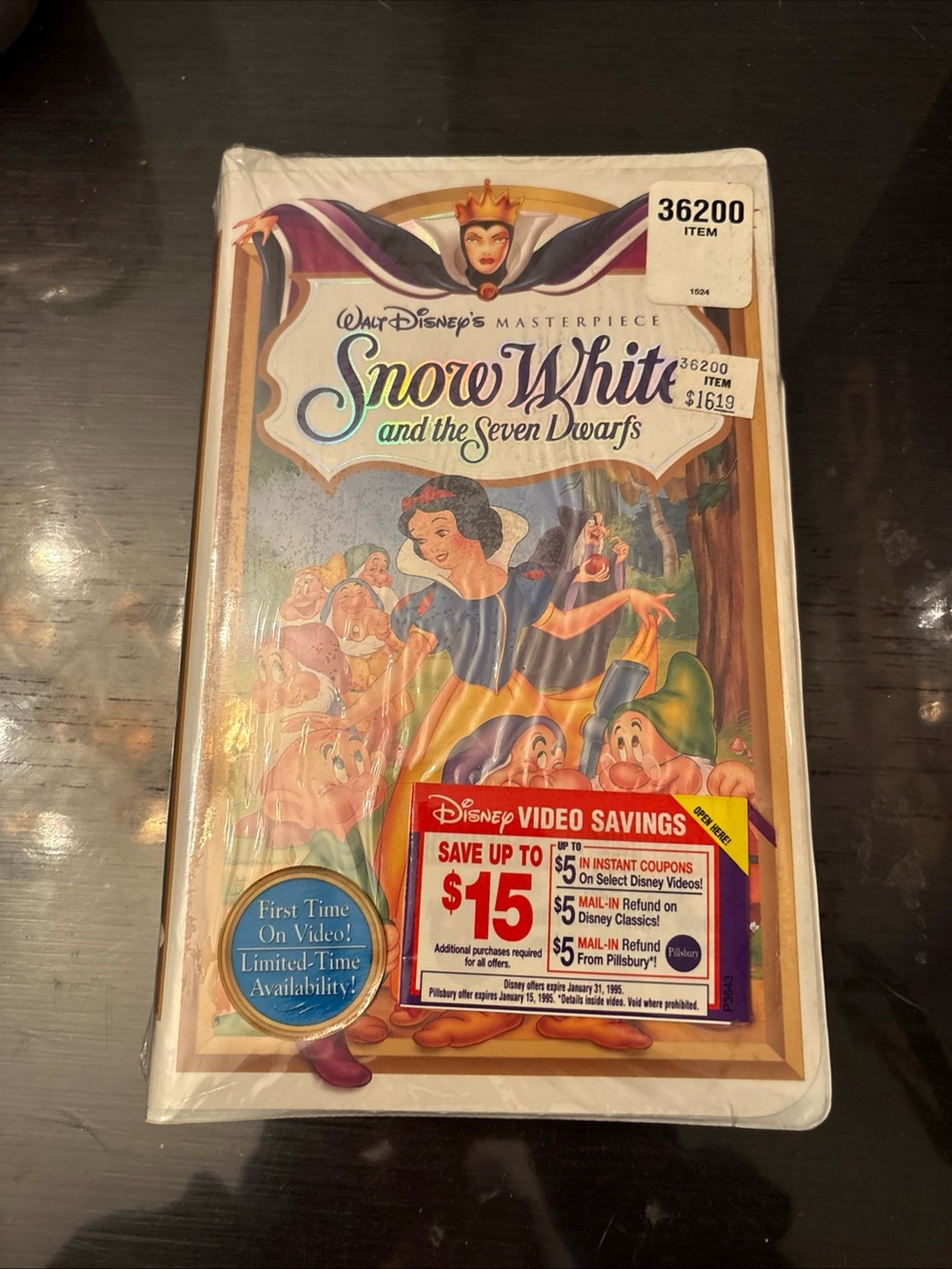 NEW Disney Snow White VHS
